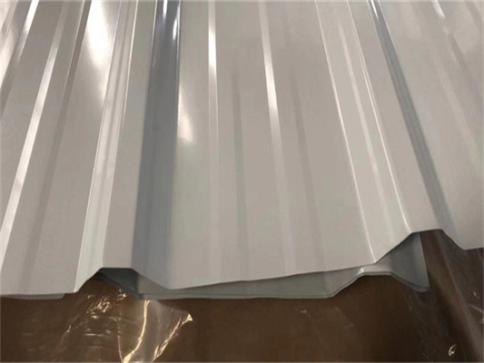 1050mm Kleur Met een laag bedekte Dakwerkblad GolfStaalplaat Standaardastm