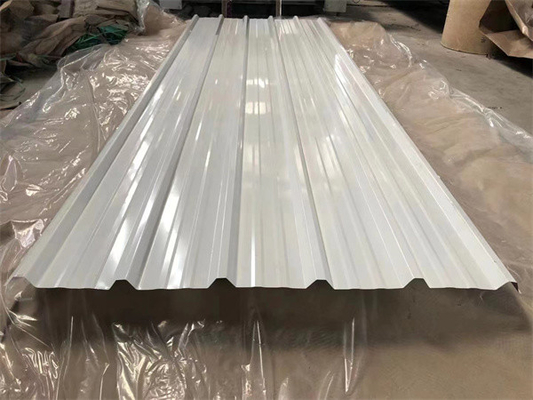 1050mm Kleur Met een laag bedekte Dakwerkblad GolfStaalplaat Standaardastm