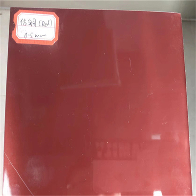 BLAD VAN DE HET ALUMINIUMrol VAN RAL HET KLEUR VOORAF GEVERFTE, AA1060, AA1100, AA3003