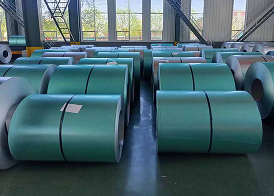 Galvalume van ASTM A792 0.38mm het al-Zn Met een laag bedekte Harde Hoogtepunt van de Staalrol AZ50 G550
